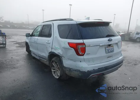 2017 Ford Explorer Xlt from USA, damaged, VIN 1FM5K7D88HGA88044